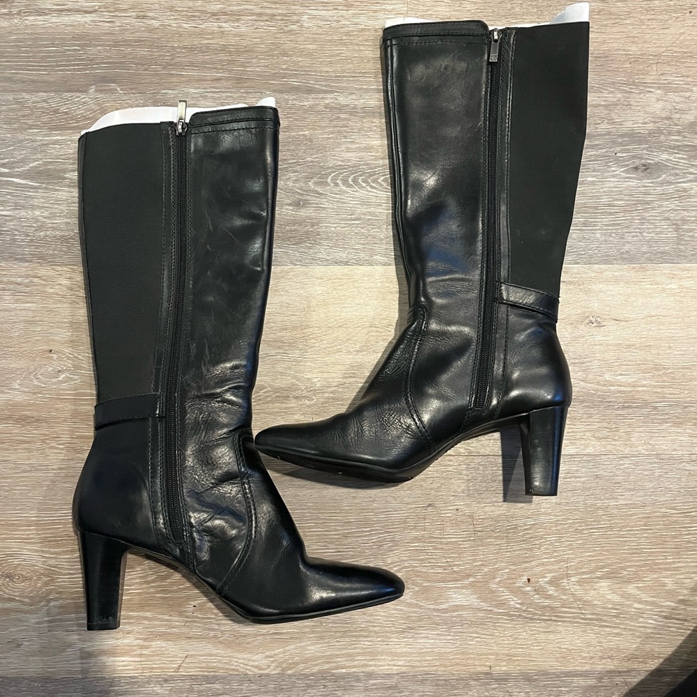 Black Anne Klein Women's Heeled Boots